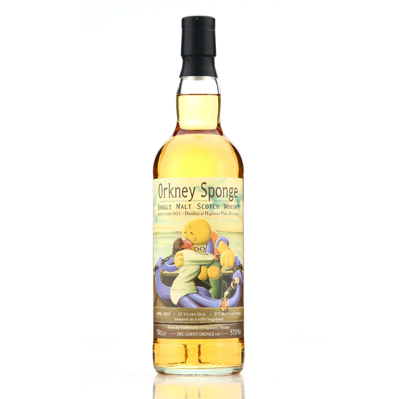 Orkney Sponge Highland Park 1998 23 Year Old Edition OO1 57% ABV 700ml