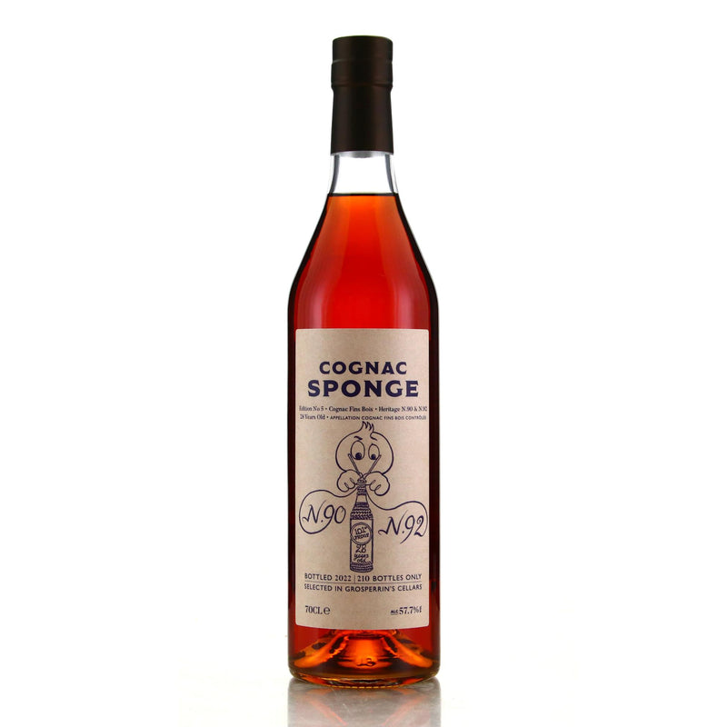 Cognac Sponge Grosperrin Fins Bois 28 Year Old Edition No.5 57.7% ABV 700ml
