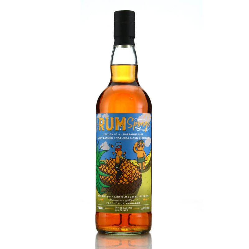 Rum Sponge Barbados 2000 21 Year Old Edition No.14 49% ABV 700ml