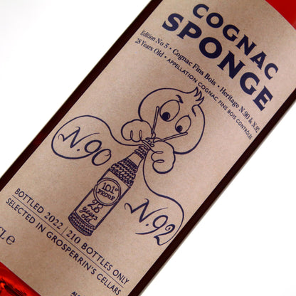 Cognac Sponge Edition No.5 Grosperrin Fins Bois 28 Year Old 57.7% ABV 700ml