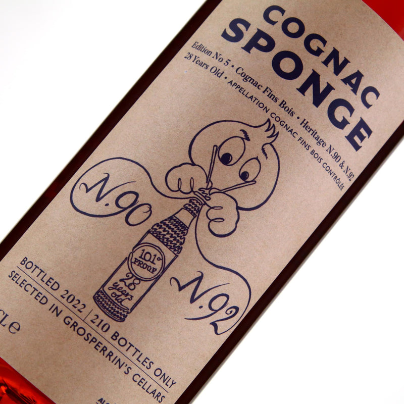 Cognac Sponge Edition No.5 Grosperrin Fins Bois 28 Year Old 57.7% ABV 700ml