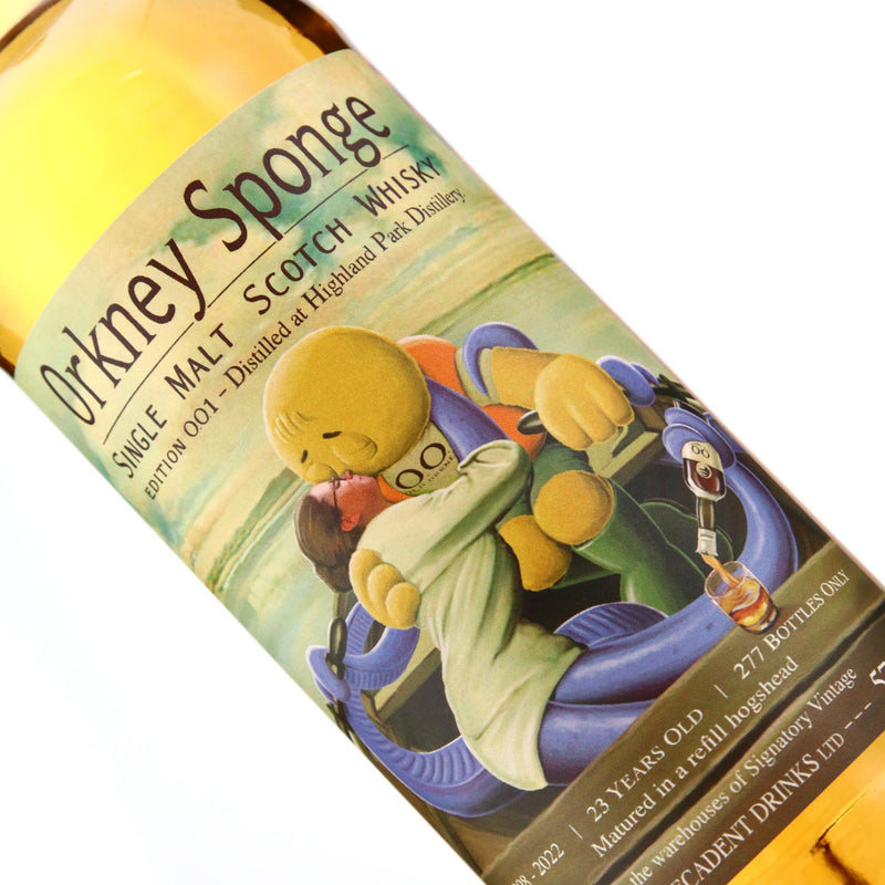 Orkney Sponge Highland Park 1998 23 Year Old Edition OO1 57% ABV 700ml