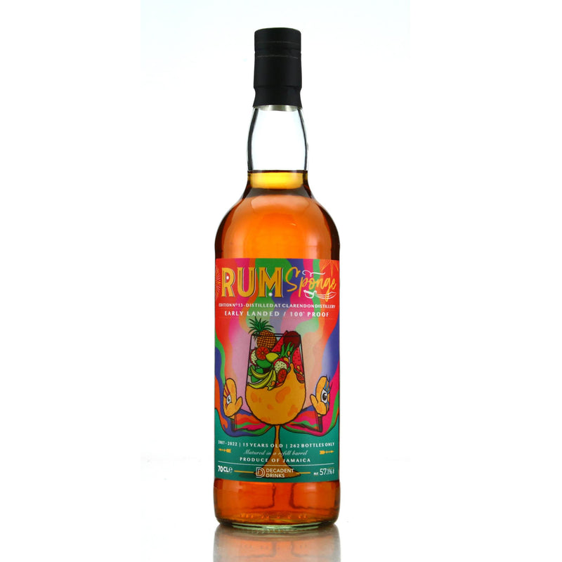 Rum Sponge Clarendon 2007 15 Year Old Edition No.13 57.1% ABV 700ml