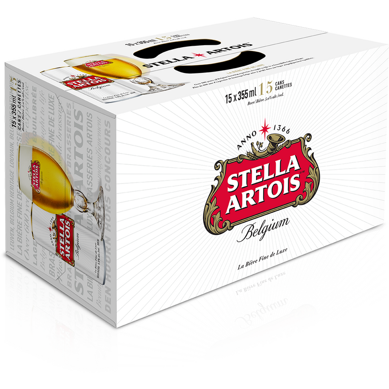Stella Artois 15 Cans
