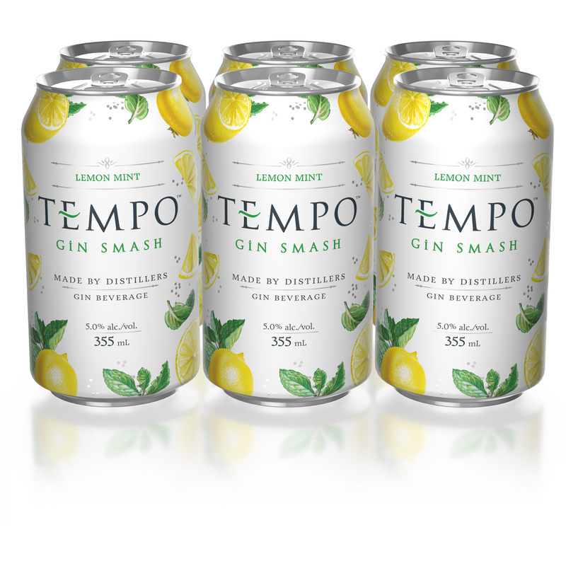 Tempo Gin Smash Lemon Mint 6 Cans