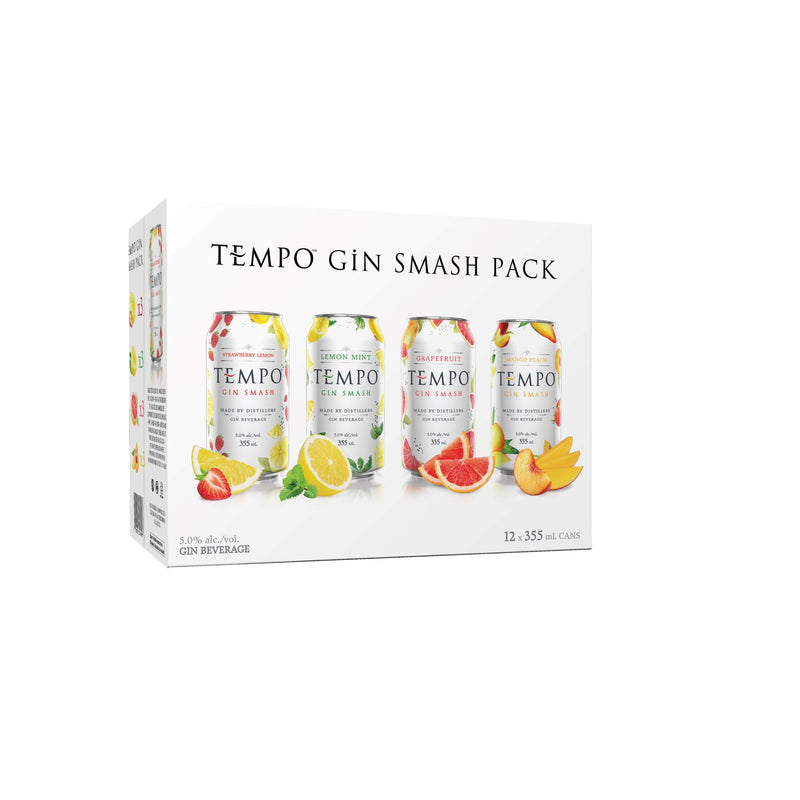 Tempo Gin Smash Variety Pack 12 Cans