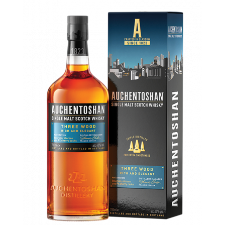 Auchentoshan Three Wood 750ml