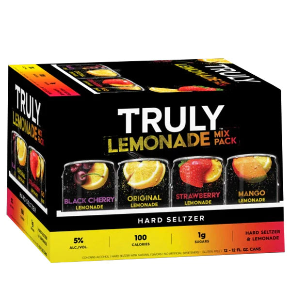 Truly Lemonade Variety Pack 12 Cans