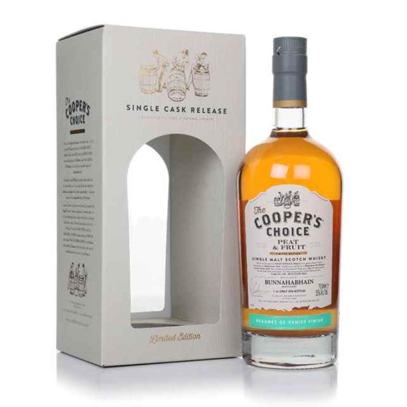 Cooper's Choice Bunnahabhain Peat & Fruit Cask 53% 700ml