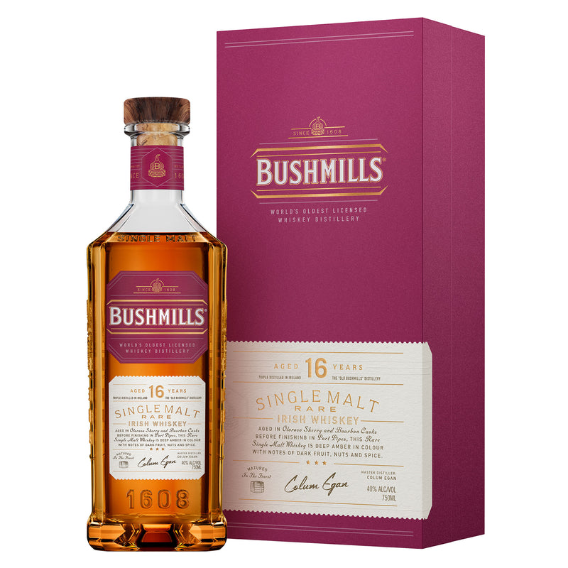 Bushmills 16 Year Old Irish Whiskey 750ml