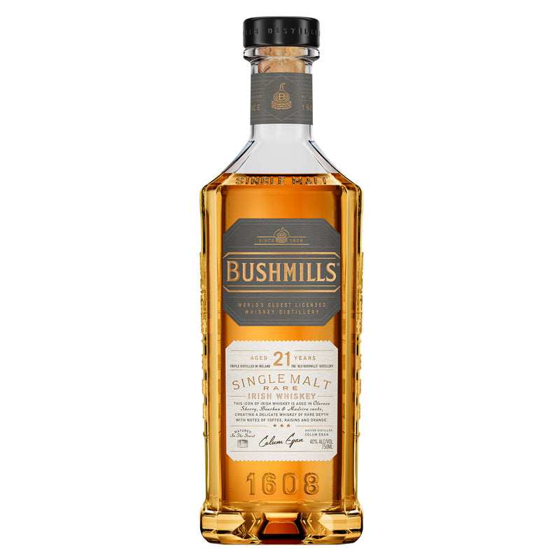 Bushmills 21 Year Old Irish Whiskey 750ml