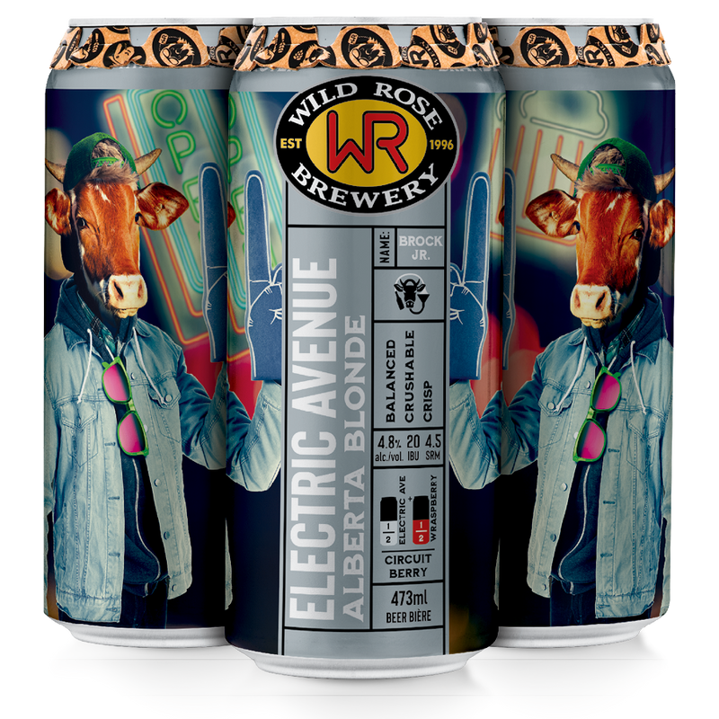 Wild Rose Electric Avenue 4 Tall Cans