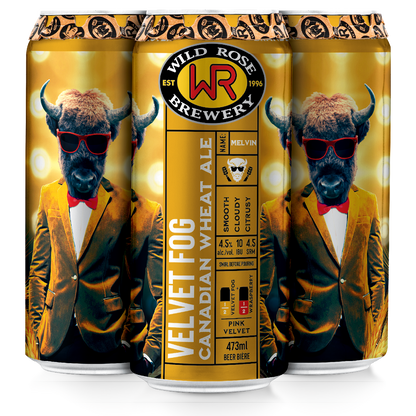 Wild Rose Velvet Fog 4 Tall Cans