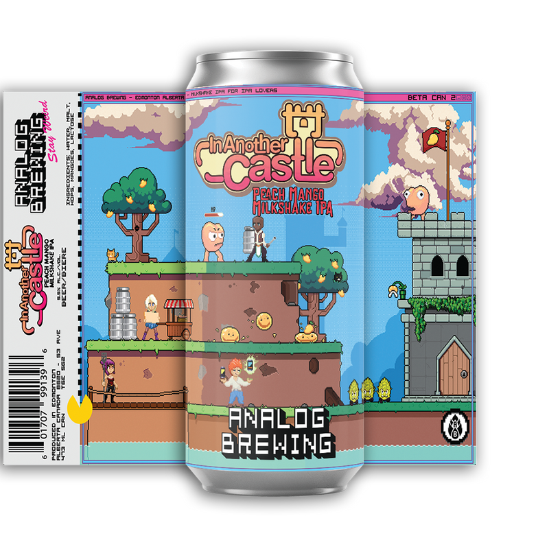 Analog In Another Castle Peach Mango IPA 4 Tall Cans