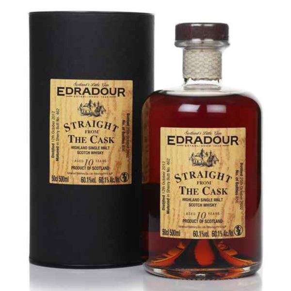 Edradour 10 Year Old SFTC Sherry 60.1% 500ml – BSW Liquor