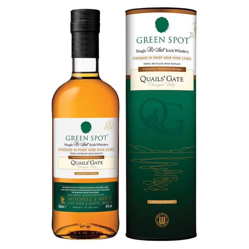 Green Spot "Quail's Gate Pinot Noir Finish" Irish Whiskey 46% 700ml