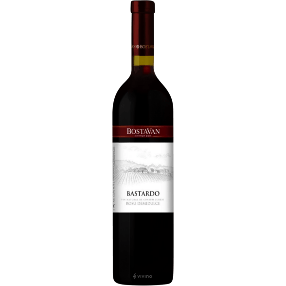 Vinaria Bostavan Rosu Demidulce Saperavi 750ml
