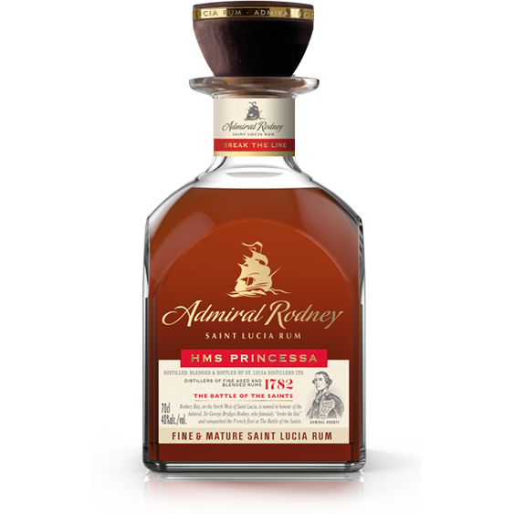 Admiral Rodney HMS Princessa Rum 750ml