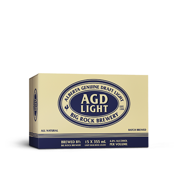 AGD Alberta Genuine Draft Light 15 Cans