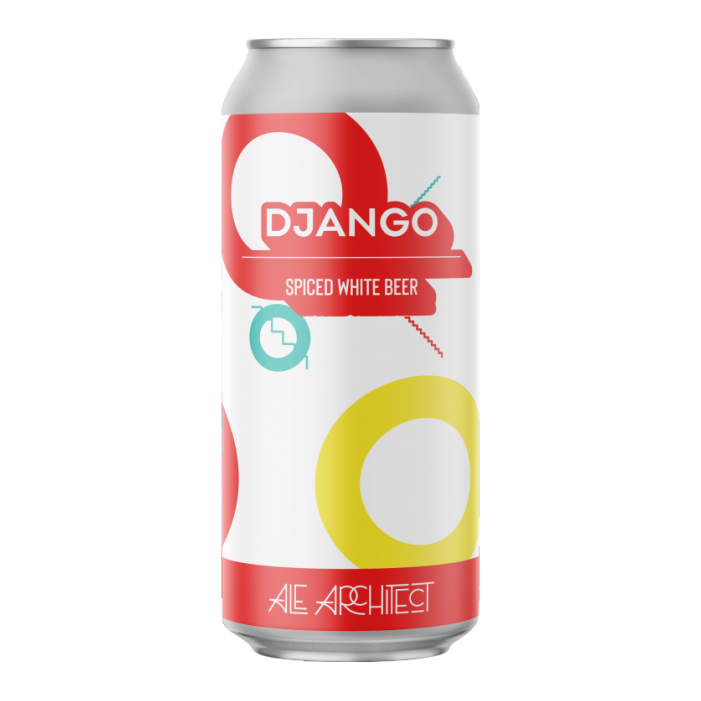 Ale Architect Django Spiced White Beer 4 Tall Cans