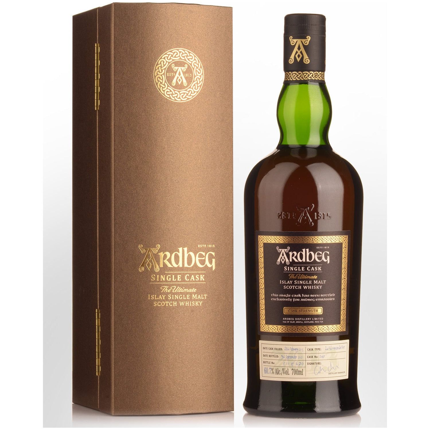Ardbeg Cask 247 60.7% ABV 700ml