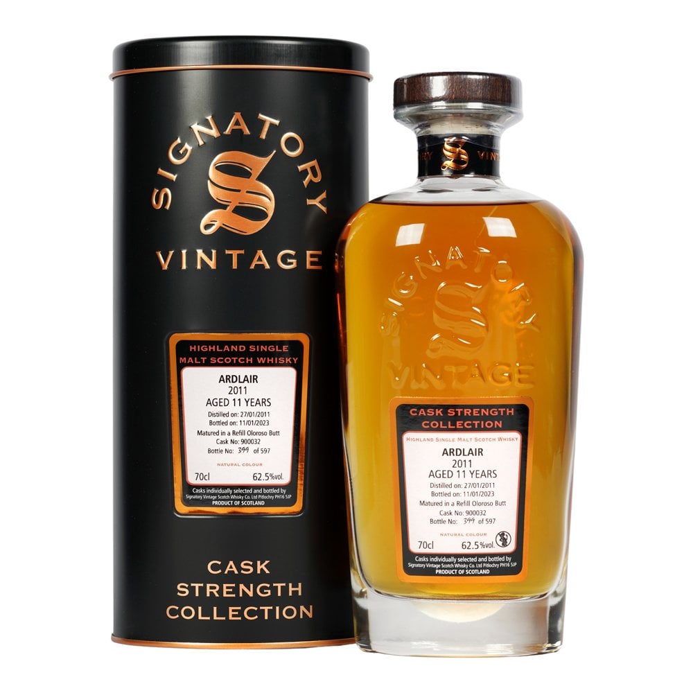Signatory Ardlair 2011 11 Year Old 62.5% ABV 700ml