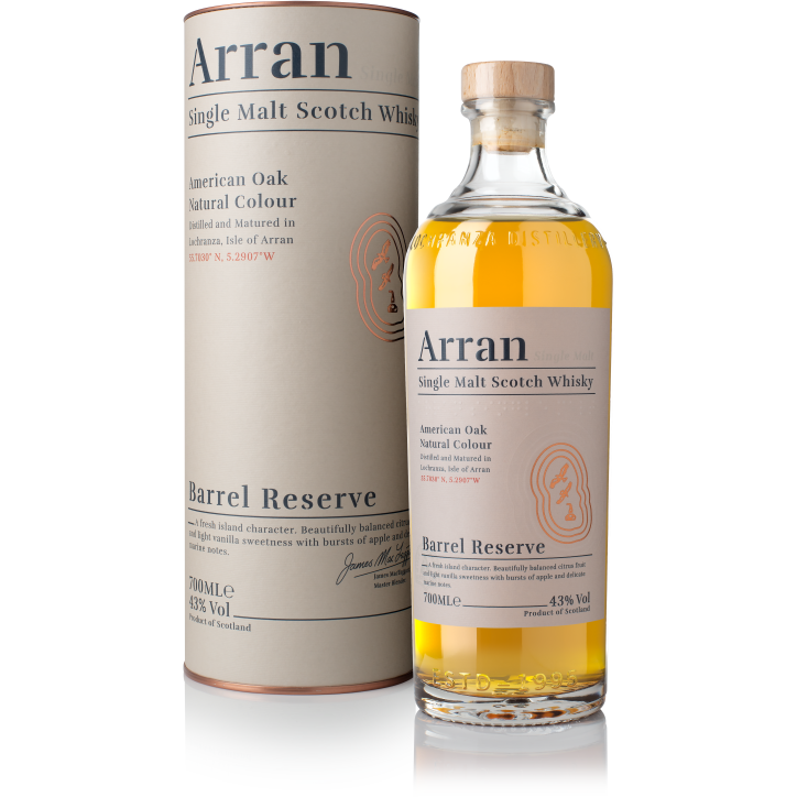 Arran Barrel Reserve 43% ABV 700ml