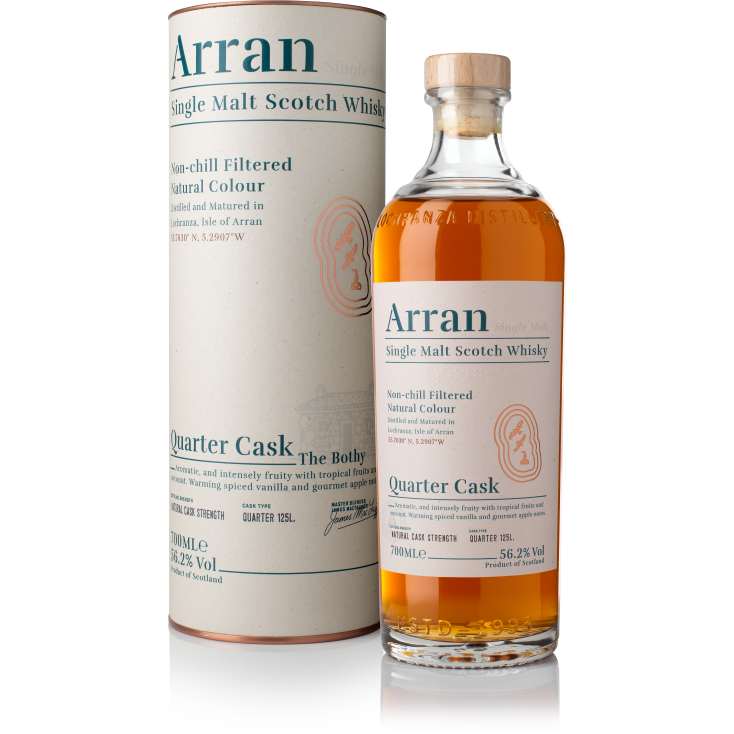 Arran Quarter Cask The Bothy 56.2% ABV 700ml