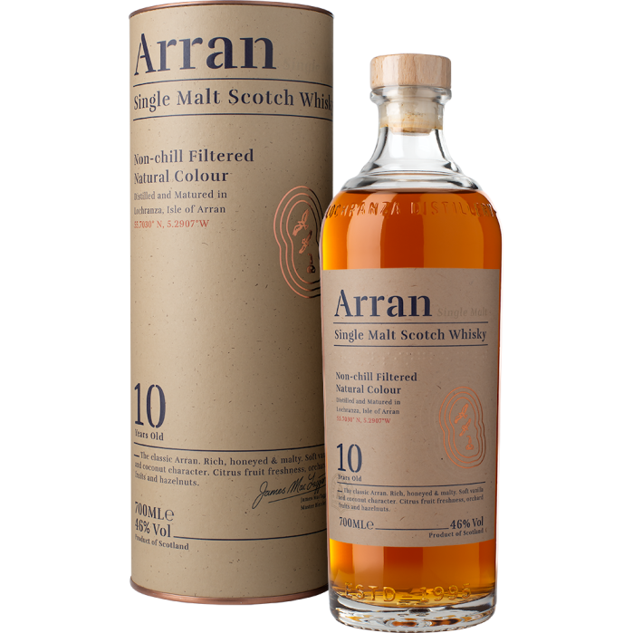 Arran 10 Year Old 46% ABV 700ml