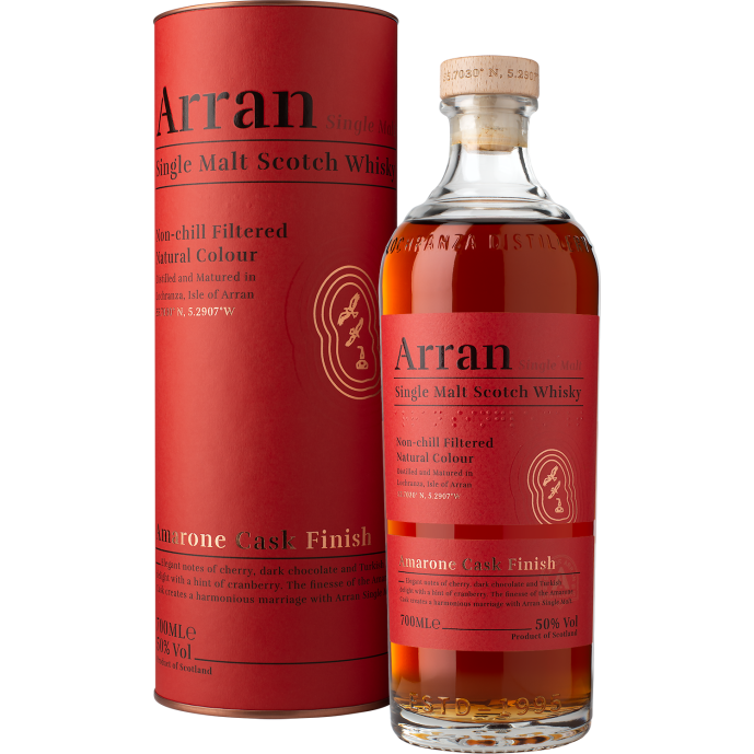 Arran Amarone Cask Finish 50% ABV 700ml