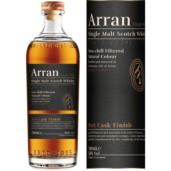 Arran Port Cask Finish 50% ABV 700ml