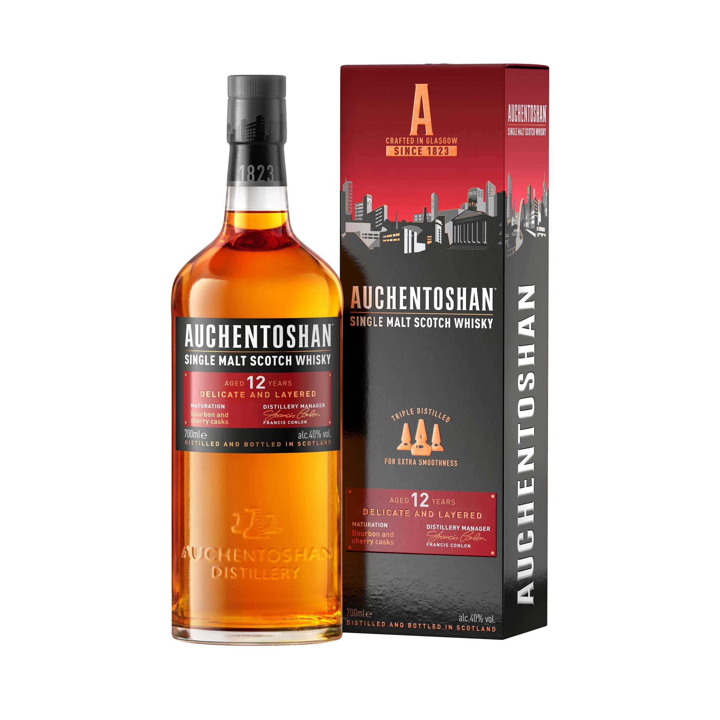 Auchentoshan 12 Year Old 750ml