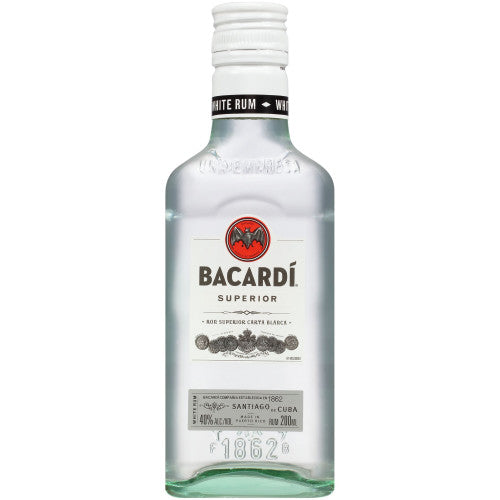 Bacardi White Rum 200ml