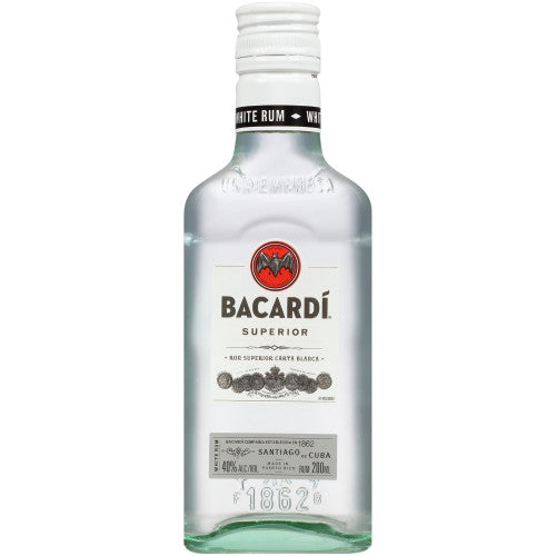 Bacardi White Rum 200ml