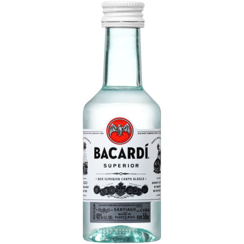 Bacardi White Rum 50ml