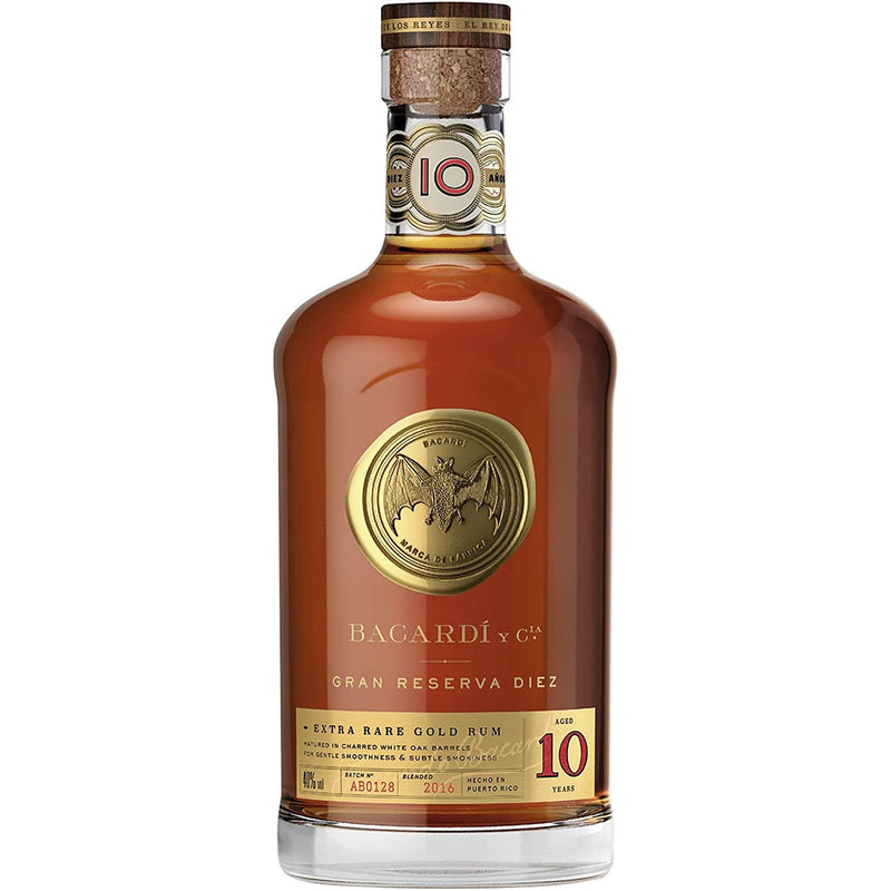 Bacardi Gran Reserva 10 Year Old 750ml