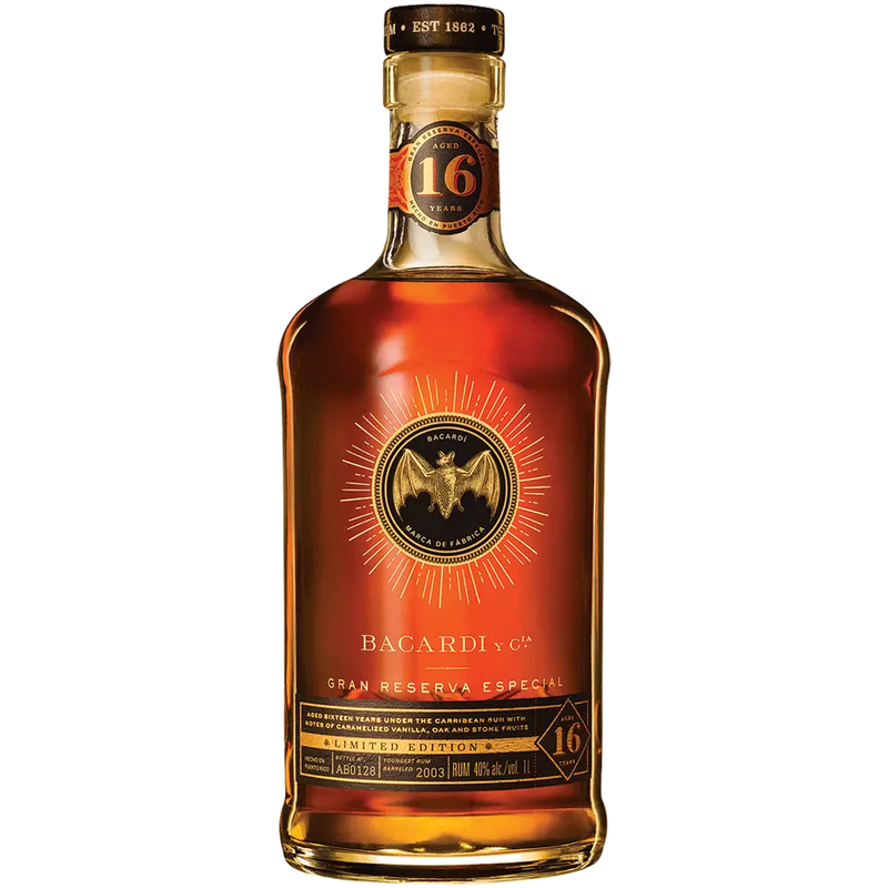 Bacardi Gran Reserva Especial 16 Year Ol 1L