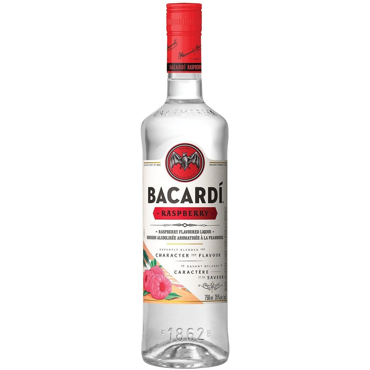 Bacardi Raspberry Rum 750ml