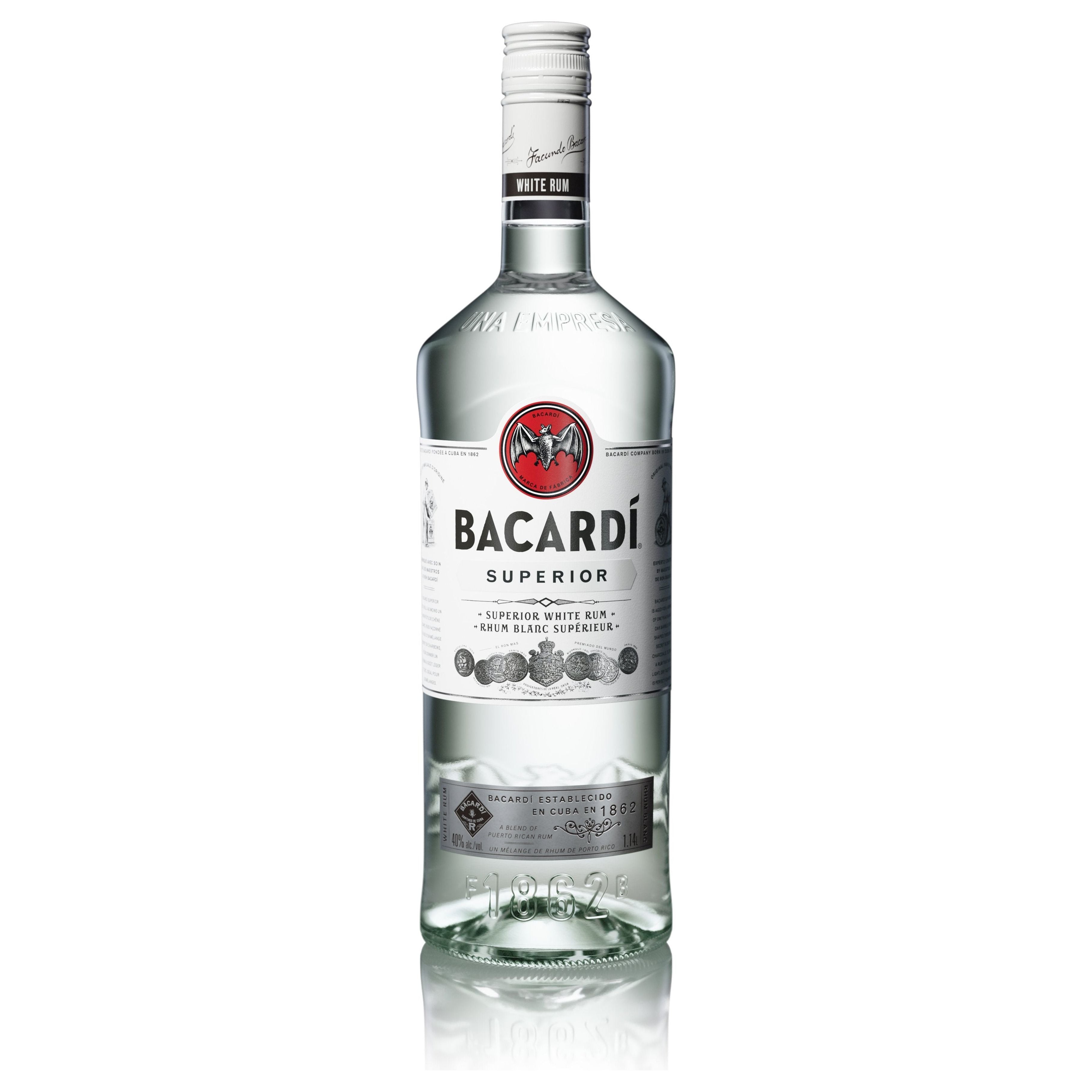 Bacardi White Rum 1.14L