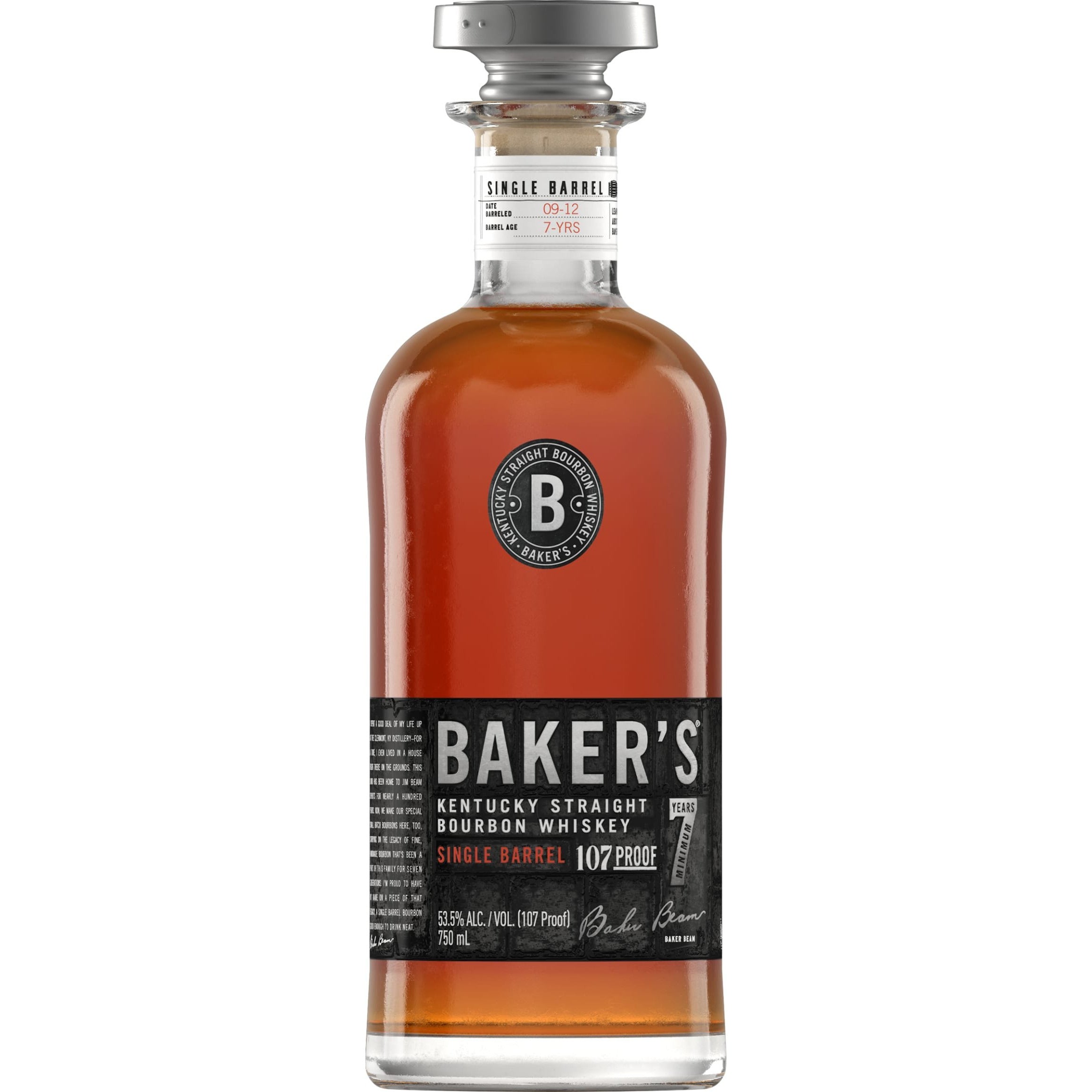 Baker's 7 Year Old Bourbon 750ml