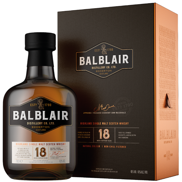 Balblair 18 Year Old 750ml