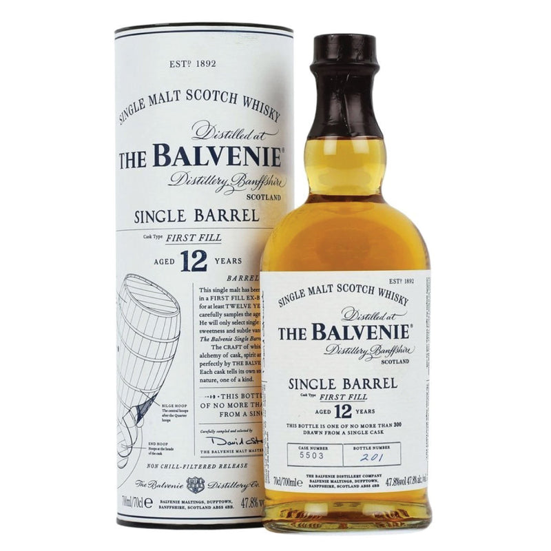 Balvenie 12 Year Old Single Barrel 750ml