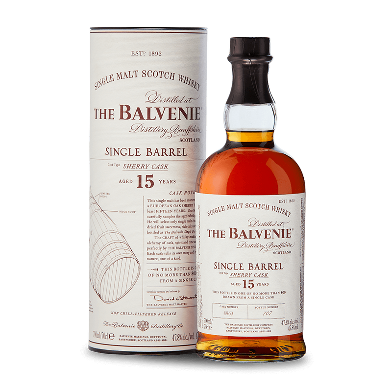 Balvenie 15 Year Old Single Barrel 750ml