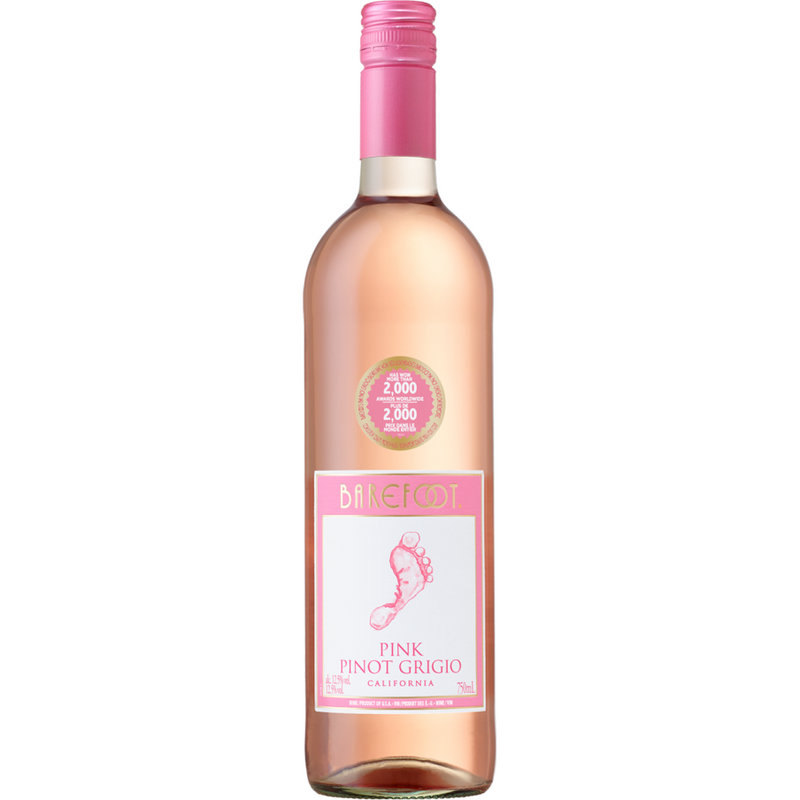 Barefoot Pink Pinot Grigio 750ml