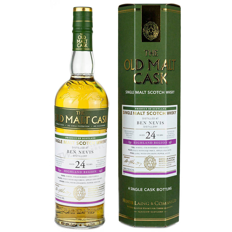 Old Malt Cask Ben Nevis 24Yr 50% 700ml