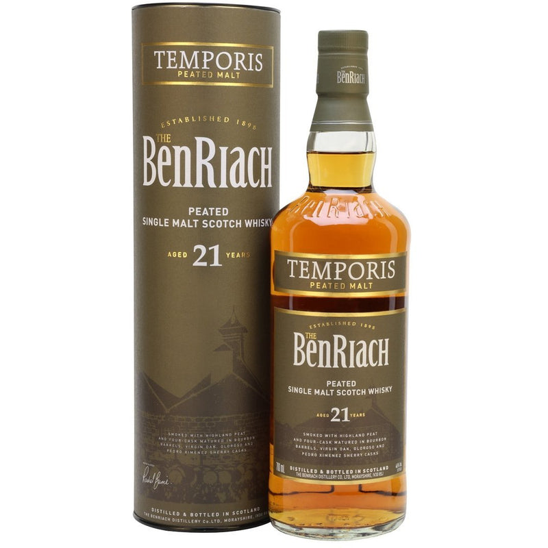 Benriach 21 Year Old Temporis (Peated) 700ml