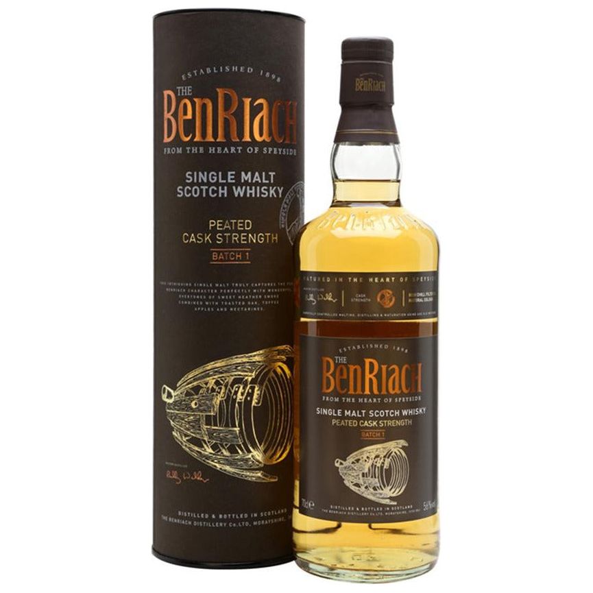 Benriach Peated Cask Strength Batch 1 700ml