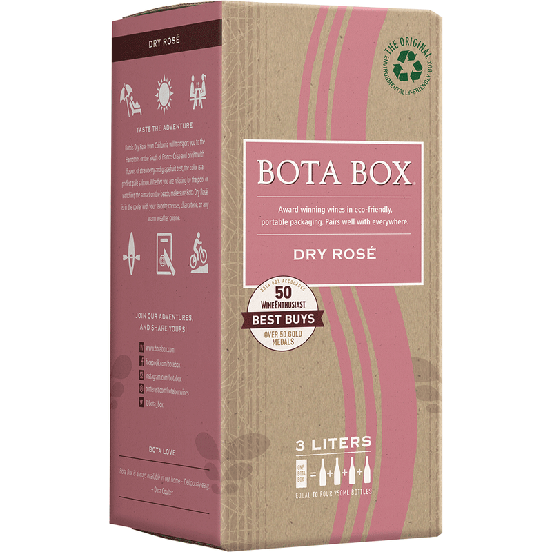Bota Box Rose Dry Rose 3L Bag in Box