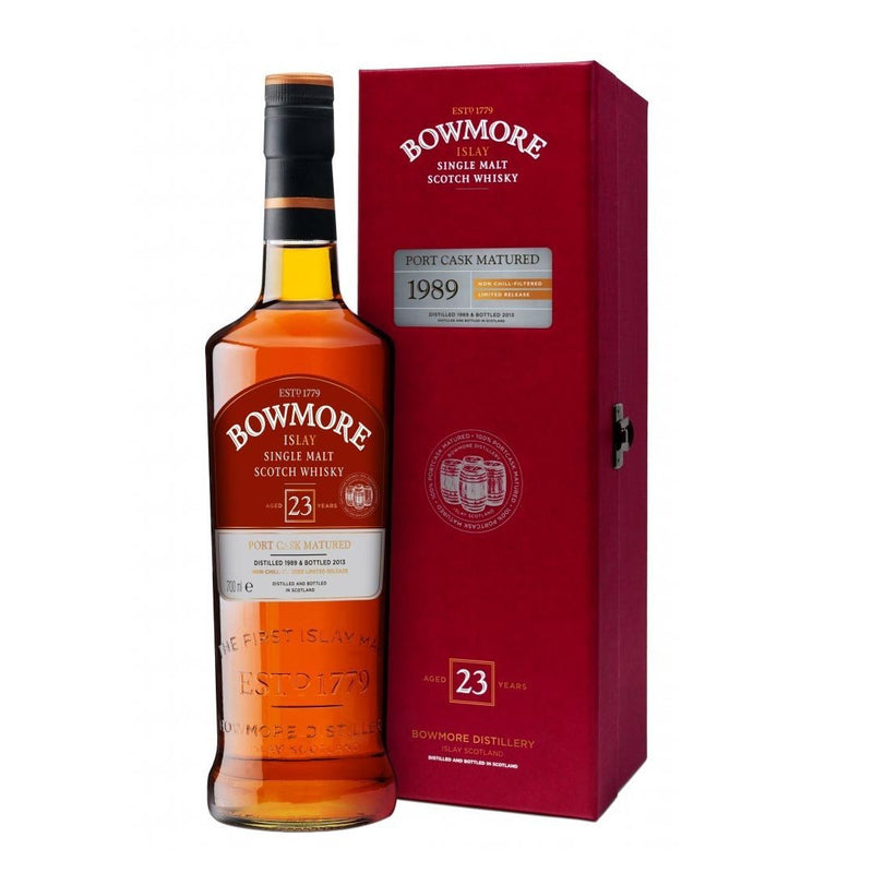 Bowmore 23 Year Old Port Matured 50.8% ABV 750ml