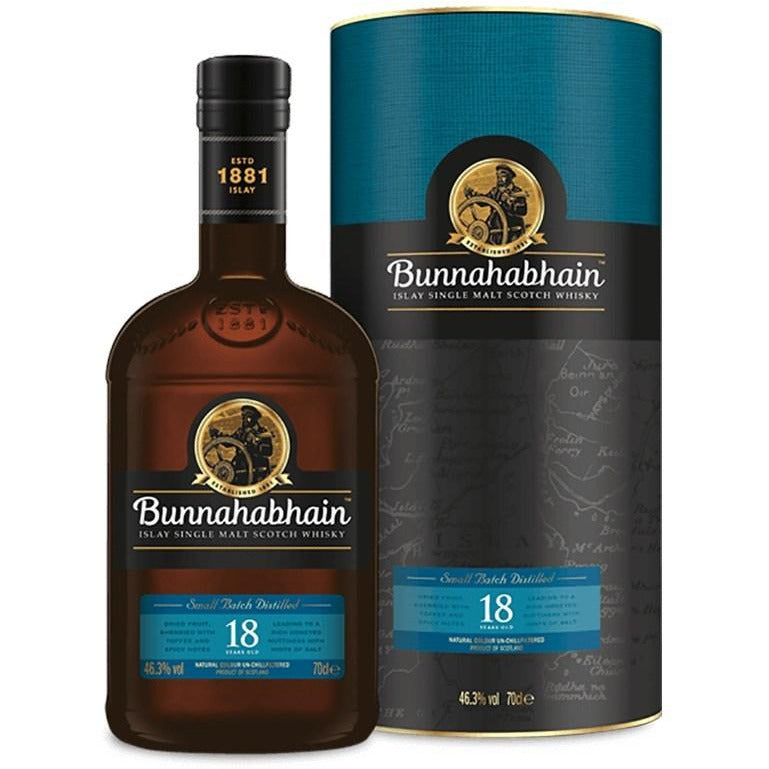 Bunnahabhain 18 Year Old 750ml